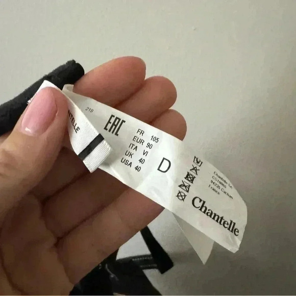 NWT Chantelle Rive Gauche Full Coverage Unlined Underwire Bra *read 40D - Picture 3 of 6